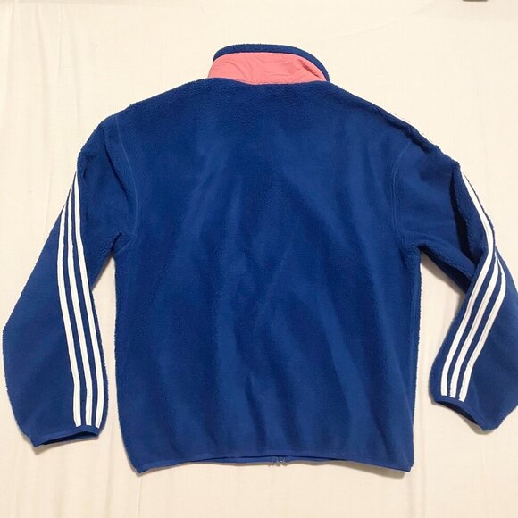 Adidas Juventus Lifestyler Fleece Jacket Mens Small Full Zip Long Sleeve - Picture 12 of 16